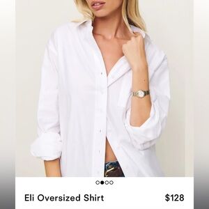 Reformation Eli Oversized Shirt